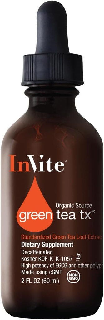 Zaproszenie Zdrowie Zielona herbata Tx ® - Wspiera zdrowie immunologiczne - Łączy Green Tea Extract i witaminy C - Jeden Dropperful ma moc przeciwutleniacza aż do dwóch filiżanek zielonej herbaty - 2 Unces fluid