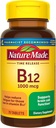 Nature Made Witamina B12 1000 µg, Suplement diety do wsparcia metabolizmu energii, 75 Tabletów uwalniania czasu, 75 Day Supply