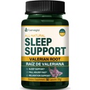 Valerian Root Extract Sleep Supples, Passion Flower Supplement for Better Sleep, Fall Asleep Fast & Relaxation. Pastillas de Valeriana y Pasiflora para Dormir Profundamente. 90
