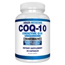 Arzo Nutrition CoQ10 Ubichinon Koenzym Q10- 200mg Maksymalny suplement diety - Kapsułki o wysokiej absorpcji bez soi