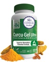 Zdrowie Thru Nutrition Curcu- Gel 650mg BCM- 95 ® Curcugreen Kurkumina Turmerowa 124; Wysoka absorpcja 124; Zdrowa reakcja zapalna 124; Klinicznie zbadany stan 124; Trzecia strona Tested 124; Nie-GMO (Opakowanie 60)