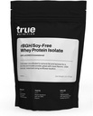 True Nutrition - rBGH / Soy Free Whey Protein Isolate [Milk] - 100% granulat serwatkowego białka serwatki z esencjonalnymi aminokwasami - No Added Hormones or Antibiotics (Unflavored / Unsweetened, 1 lb)