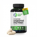 Zdrowy Gut HoloZyme Max Siła Digestive Enzymes Bis124; Inulinaza, Amyloglukozydaza i Invertase dla wsparcia FODMAP 124; Proteza, Amylaza i Lactaza dla Bloating, Gaz i Niestrawność Relief 124; 90 Służenie