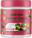 Pola zieleni Superfood Proszek z organiczną Spirulina, Chlorella, Burak Root Powder - Bacillus Coagulans Probiotic, A Plant- Based Mix Support Gut Health, Immunitet, 28 Scoops - Mieszane Berry