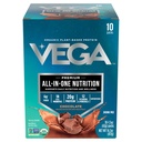 Vega Organic All- in- One Vegan Protein Powder, Czekolada - Superfood Składniki, Witaminy do wspierania odporności, Keto Friendly, Pea Protein for Women & Men, 14.7 oz (Packaging May Vary)