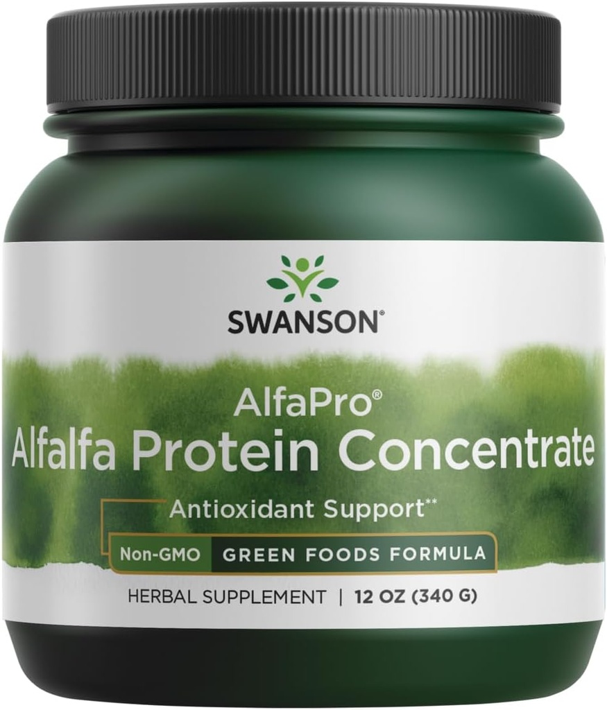 Swanson Alfapro Non-GMO Alfalfa Protein Concentrat 12 Ounce (340 g) Pwdr