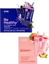BeMe Beautiful & BeRadiant Peach Bundle - płynne Probiotyki i płynny Kolagen Drink Supplements