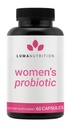 Probiotyki Luma Nutrition dla kobiet z prebiotykami - 50 Miliard CFU - Przygotowane do żywienia, immunologicznego i wsparcia żeńskiego - 60 Kapsułki