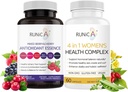 Women 's Wellness Duo - 4- in-1 Health Complex & Antioksydant Supplement for Hormonal Balance, Skin & Energy, Menopauza i Immune Support- Vegan kapsułki