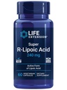 Wydłużenie życia Super R- Kwas lipowy - Zdrowe Starzenie, Oksydacyjna Obrona Stresowa - z 240 mg Aktywnej R- Formy kwasu r- Lipoinowego - Bez glutenu - Nie-GMO - Wegetarianin - 60 Kapsułki