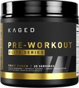 Kaged High Stimulant Pre Workout Proszek 124; Owoce Punch 124; Wcześniej Kaged Elite 124; L-Citruline Bis124; Kreatyna 124; Beta Alanine Bis124; 388mg Caepine 124; Nitric Oxide Booster 124; 20 Servings
