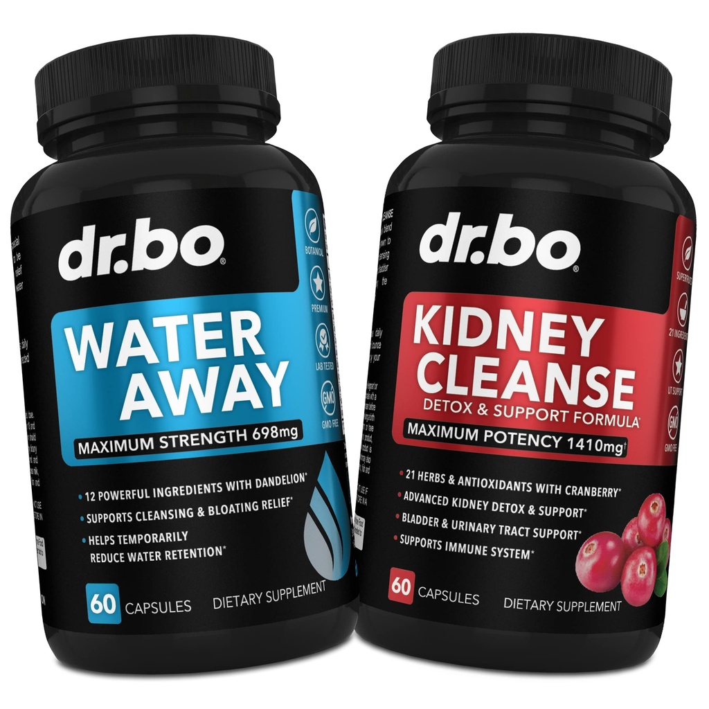 Pigułki wody Diuretics for Water Retention - Nerki Cleanse Detox Supplement Supplement - Away Herbal Diuretic Supplements - Pomoc Naprawa Nerki, Bladder Control & Trakt moczowy Formuła zdrowia nerek