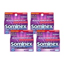 Sominex Nighttime Sleep- Aid Cappets, Maksymalna moc, 16- Liczenie Pudełka (Opakowanie po 4)