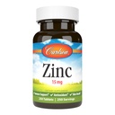 Carlson - Cynk, 15 mg, Suplement cynku, Glukonian cynku, Wsparcie immunologiczne i Zdrowie skóry, Tabletki cynku, Przeciwutleniacz, Kapsułki cynku, 250 Tabletki