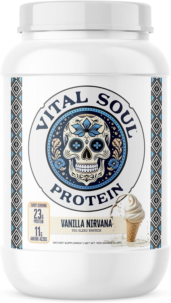 Proszek do shake 'u z proteiny, proszek z białka serwatki, proszek z białka wanilii, najlepszy proszek z protein do koktajli, białko z serwatki, proszek z białka z 23 g kazeiny, 26 Serwacja