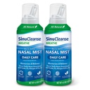SinuCleanse Codzienne Pielęgnacja Sterylne Nasal Spray, Ultra Fine Mist, Natychmiast nawilża i łagodzi codzienne zatory nosowe Ze względu na przeziębienia i suchego powietrza, 4.5 Oz (2 Pack), Made in USA