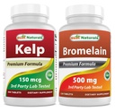 Suplement Kelp 150 Mcg i Bromelain 500 mg