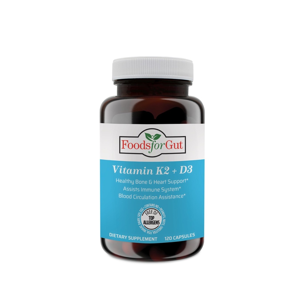 Witamina K2 (MK7) D3 & BioPerine ® Black Pepper Extract