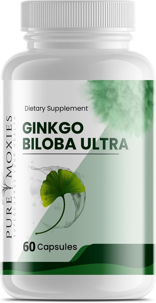 Ginkgo Biloba i Ginseng suplement diety mózgu wspiera funkcje mózgu, Pamięć, Alertywność mentalna, Wszystkie naturalne, Poprawa krążenia krwi