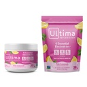 Ultima Replenisher Electrolyte proszek do sporządzania mieszanki napojów - Cukier wolny - Pink Lemoniada, 30 Puszka do podawania i 20 Pakiety Stickpack - 6 Elektrolity i minerały - Keto Friendly, Wegan, Non-GMO