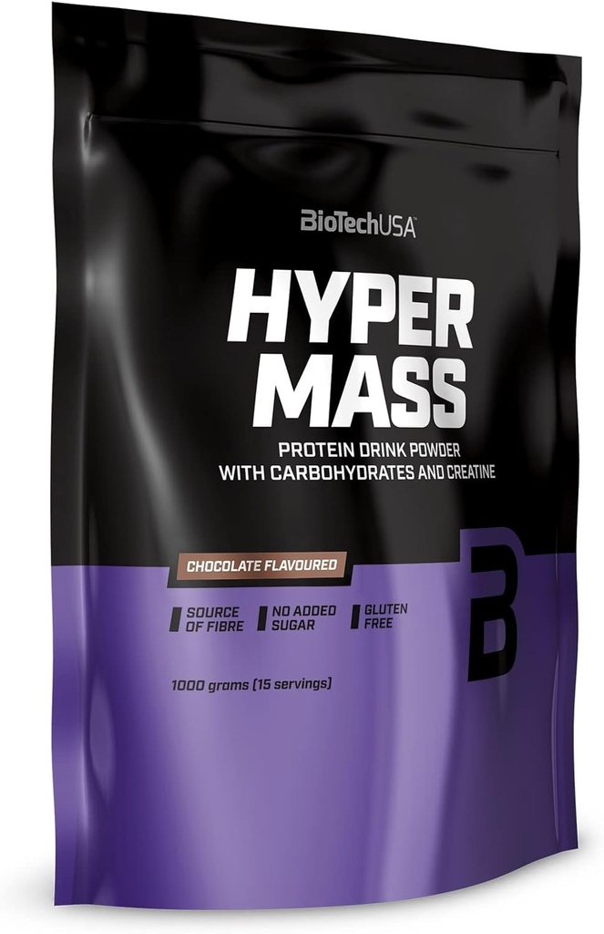 Biotechusa Hyper Mass 5000 Waga Gainer Masa 1000g - Czekolada