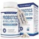 Probiotyki premium 60 Miliard CFU w / Prebiotyki organiczne i enzymy pokarmowe