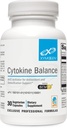 XYMOGEN Cytokine Balance for Antioksydant and Detoksyfication Support - Green Tea Extract, Trans- Pterostilbene, Turmeric Extract, Glucorafanin (30 kapsułki)