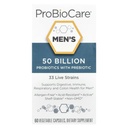 Probiotyk dla mężczyzn - 50 Mln CFU, Wspomaga zdrowie pokarmowe i równowaga Gut Flora, promuje ogólne Wellness i wzmacnia funkcje immunologiczne (60 Kapsułki roślinne)