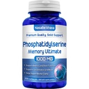 Suplement Pamięci do Wspomagania Mózgu 124; Suplement Fosfatydyloseryny z Memory i Focus Complex z Ginkgo Biloba DMAE Rosemary i Gotu Kola Delivery 124; Wykonane i testowane USA (66 Day Supply)