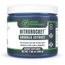 NitroRocket Acirc Supplement Acidic Tlenki - Obróbka obiegowa, przepływ krwi, wytrzymałość i energia - Booster azotanu bazujący na plancie dla mężczyzn i kobiet - 200g Proszek