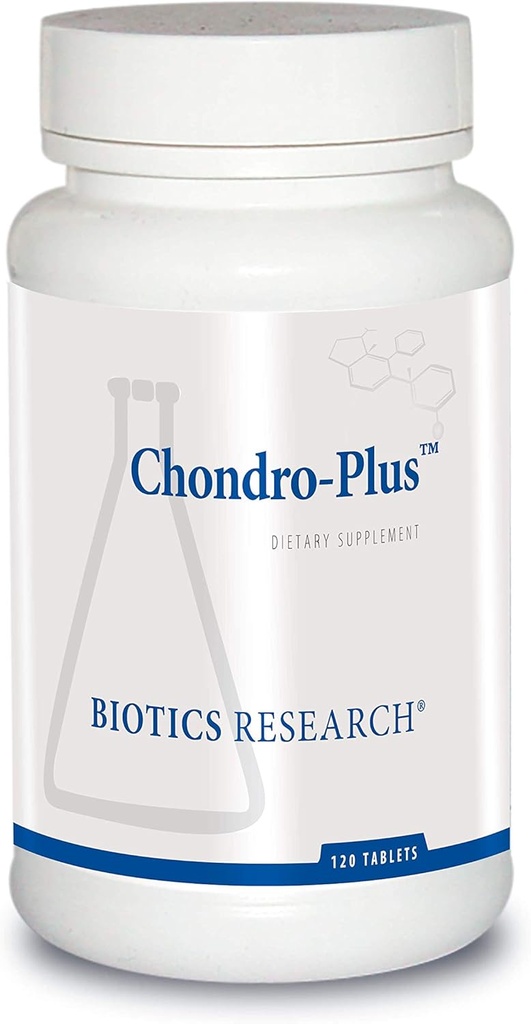 Biotics Research Chondro Plus ™ - Oczyszczone siarczki Chondroitin, Chondroprotection, Kompleksowe wsparcie dla tkanki wiązanej, Wsparcie atletyczne 120 tabletek