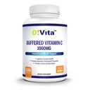Buforowana witamina C 1000mg dla wsparcia zdrowia immunologicznego, 100 buforowanych tabletek niezawierających GMO, 100-dniowa dostawa