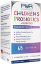 Probiotyka dla dzieci + Prebiotyka * 6 Miliard CFU / obsługa * 60 Tabletki do żucia * 2 Miesiące dostaw * z Prebiotyki Sunfiber ® & FOS dla 10X Więcej efektywności * 100% Wszystkie naturalne * Made in USA