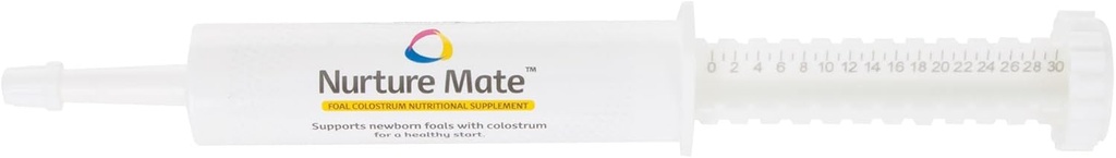 Revival Animal Health Breeder 's Edge Nurture Mate for Foals 124; Colostrum Supplement for Foals 124; Protein & Vitamin & Minerals Edge; Easy to Digest 124; 30ml Easy to Administer
