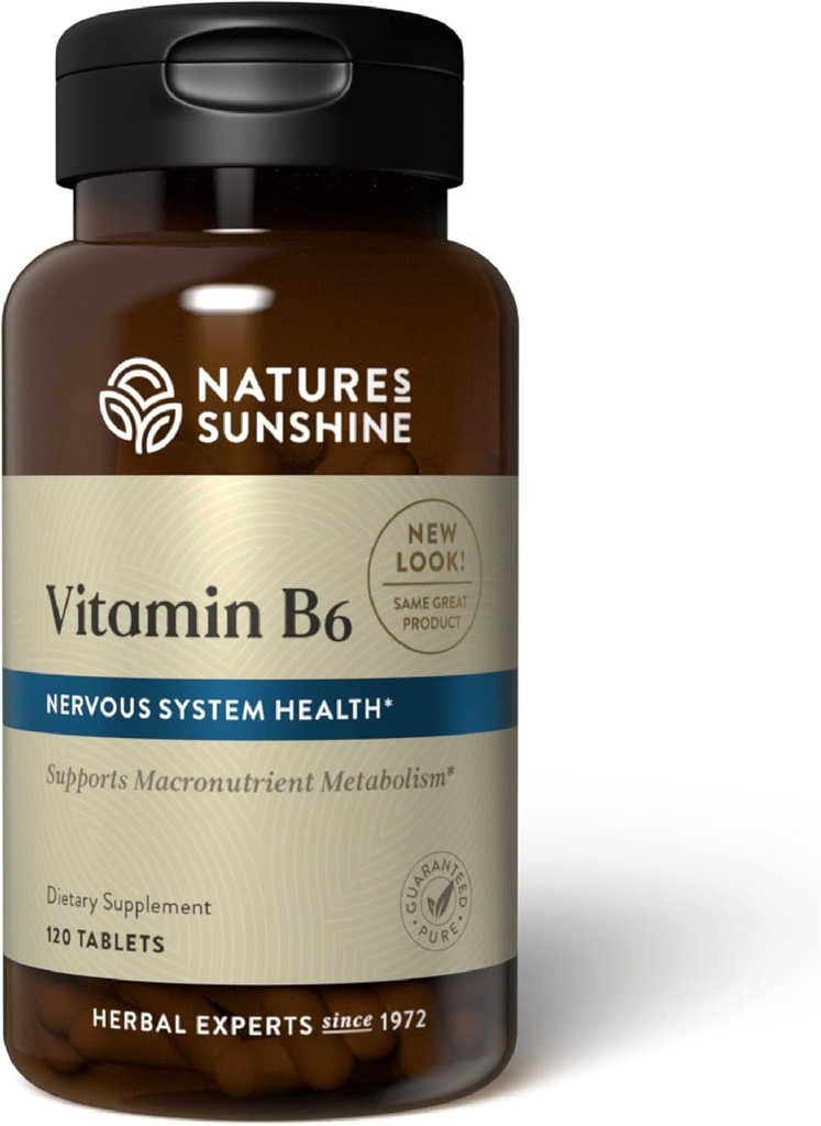 Yonune NLMUBR LUCKSIT Natural 's Sunshine Witamina B6 120 Tabletki