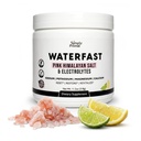 WATERFAST Keto Electrolyte proszek do postu i nawodnienia - Lemon Lime Flavor 124; Pink Himalayan Salt (Sodu), Potasu, Magnezu, Wapnia 124; Cukier wolny, Gluten wolny, Soy Free