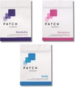 Patch Remedy Menopauza Fitness Cleanse Kit - Menopauza Patches, Daily Cleanse Patch z Glutathione & Metabolise Patch