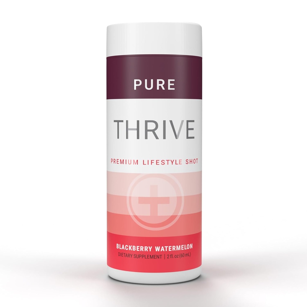 THRIVE by Le- Vel Energy Shot - Blackberry Watermelon block 124; 2 fl oz block 124; 12 Count Description 124; Clean, Sugar- Free, Zero- Calorie Energy Booster 124; Natural Energy Supplement with B Vitamins download 124; Healthy Caepture Shot