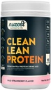 Nuzest - Vegan Pea Protein Powder - Białko czystej wargi, Białko roślin Premium w proszku, Bezmleczny, Bez glutenu, Bez GMO, Wstrząs białka, Dzika truskawka, 10 Słupki, 8.8 oz