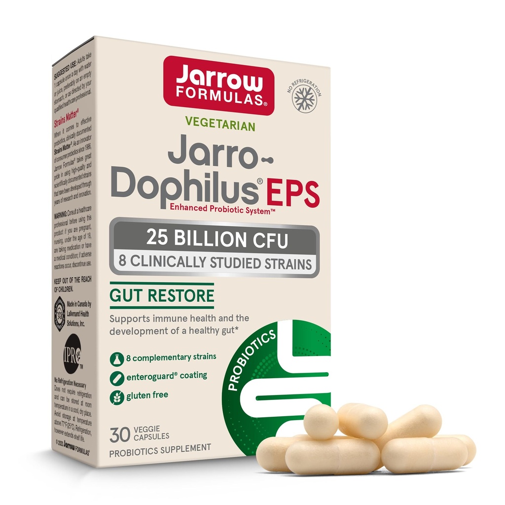 Jarrow Fixas Probiotyki dla Kobiet i Mężczyzn Digestive Health - Probiotyczne suplementy odżywcze, Gut Health, 25 Miliard CFU, 30 Kapsułek, 30 Day Supply