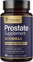 Prostate Health Supplements for Men 1000mg - 3X Siła z Saw Palmetto Mieszanka Stinging Nettle Root & Pumpkin Seed Support Complex - Obsługuje Trips Łazienka Prostate & Zdrowie moczu - 60 Kapsułki