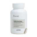 Perelel Daily Iron Ease, 15MG Żelazo Suplementy z Magnezu, Witamina C, & Witamina B12 do żywienia i wsparcia energetycznego, Kapsułki dla kobiet i mężczyzn, Soi, Dairy & Gluten Free, Nie GMO, 30 Tabletki