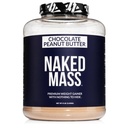 Naga masa masła orzechowego - 1.280 kalorii, białka 50G, nic sztucznego. Wszystkie naturalne wagi Gainer Protein Powder - 8Lb luzem, GMO Free, Gluten Free & Soy Free