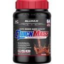ALLMAX QUICKMASS, Czekolada - 3.5 lb - Szybki katalizator zyskujący masę - do 64 gramów białka na porcję - 3: 1 Węgiel do proporcji białka - Zero Trans Fat - Do 24 Sług