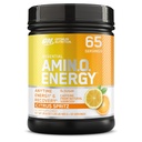Optimum Nutrition New Flavor Amino Energy - Wstępne ćwiczenia z zielonej herbaty, BCAA, Amino Acids, Keto Friendly, Green Coffee Extract, Energy Powder - Citrus Spritz, 65 Sługi (Opakowania maja Vary)