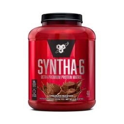 BSN SYNTHA- 6 Proszek z białka serwatki z kazeiną mikrokrystaliczną, Izolat białka mlecznego, Czekoladowy koktajl mleczny, 48 Podawanie (Packaging May Vary)