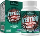 Liposomal Vertigo Supplement 1600MG, Advanced Absorption Formula, Natural Inner Ear Balance Supplement with Ginger & Ginkgo Biloba Extract, 60 Softgels, 30- Day Supply