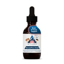 Ayush Herbs BacopaPlus Drops dla dzieci - Dzieci Focus i suplement uwagi z Bacopa, Ashwagandha, Ginkgo, Wsparcie dla mózgu i pamięci, Składniki organiczne - 2 Fl Oz (80 Służenie)
