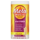 Metamucyl, Pyllium Husk Powder, Unflavored Oryginalna tekstura, z cukrem, 114 Słupy, 4-in-1 Fiber Suplement, Codzienne Pyllium Husk Fiber Powder Pomoc Wsparcie zdrowia pożywienia poprzez promowanie regularności *