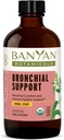 Banyan Botanicals Bronchial Support - Organiczny syrop ziołowy dla dzieci i dorosłych - Kojąca formuła wsparcia oddechowego z Licorice & Ginger Root * - 6oz. - Non GMO Sustainable Sourced Vegetarian